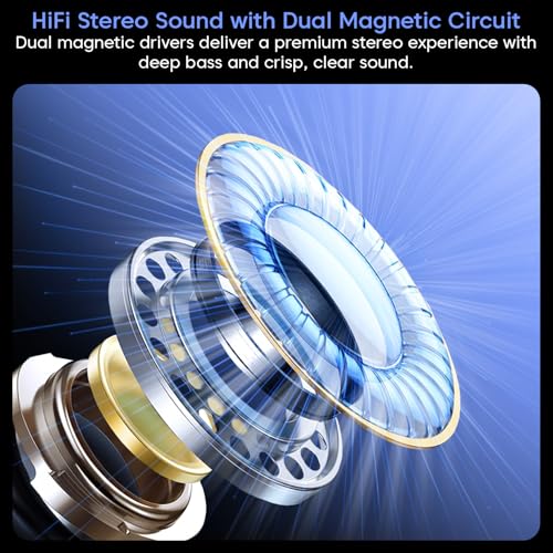 Image of Sounce EDC Pro HiFi IEM Wired Earphone Dynamic Driver In-Ear Monitor with Silver-Plated OFC Cable 0.75mm Detachable 2Pin Design Studio Grade Sound for Musicians Audiophiles Enhance Performance (Black)