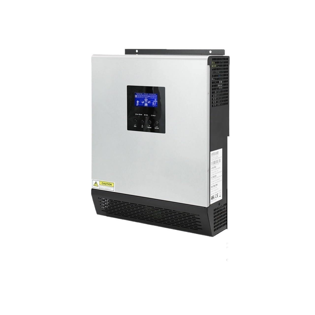 Inversor Solar híbrido de 24 V, inversor Onda sinusoidal Pura, 2400 W, nerador Panel portátil Acampar al Aire Libre