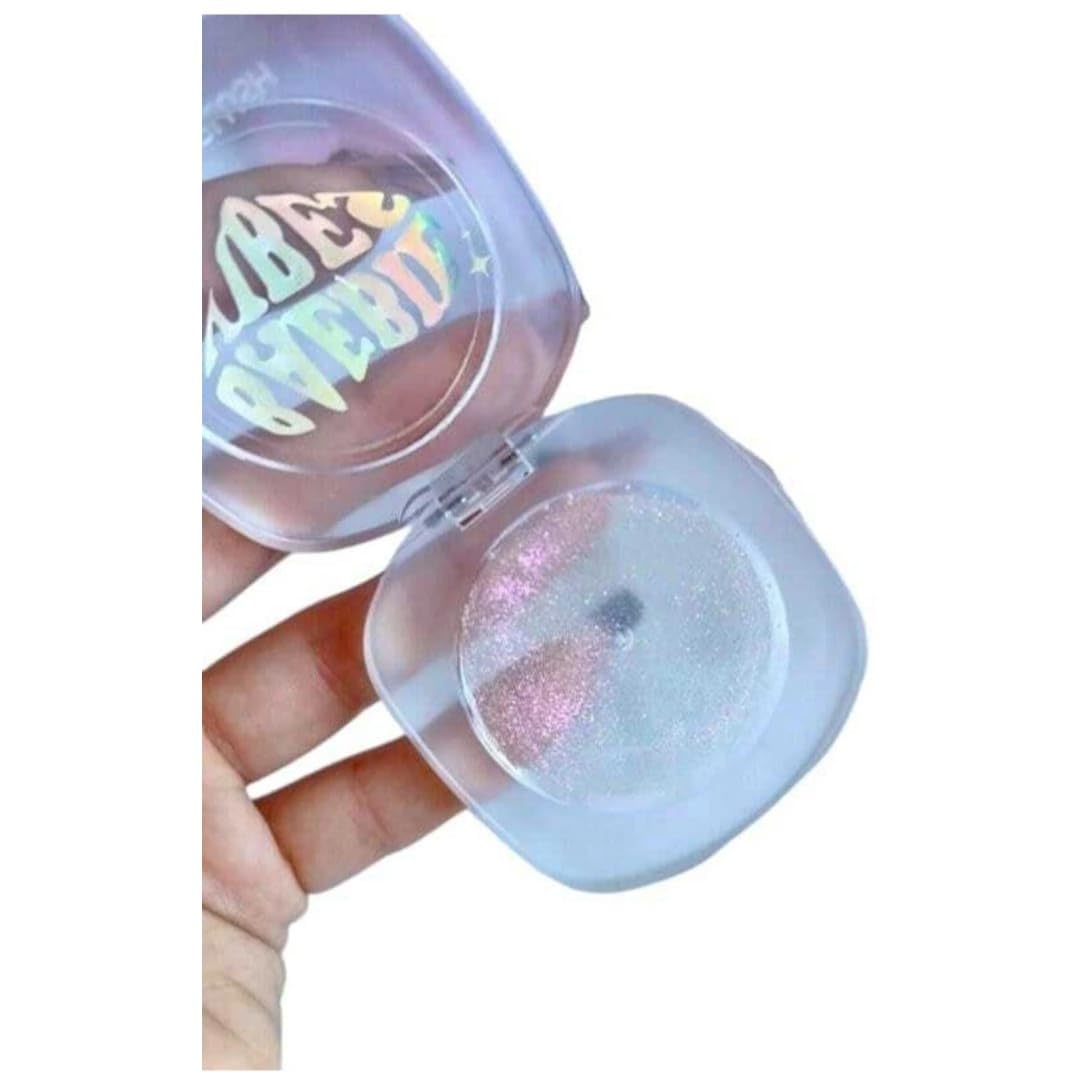 HUDA ZONE Color Changing PH Jelly 3in1 Crystal Blush Blusher Highlighter For Cheeks Makeup (Korean Shimmer Magic Cheek Cream Transparent Pink Make Up)-picture-21