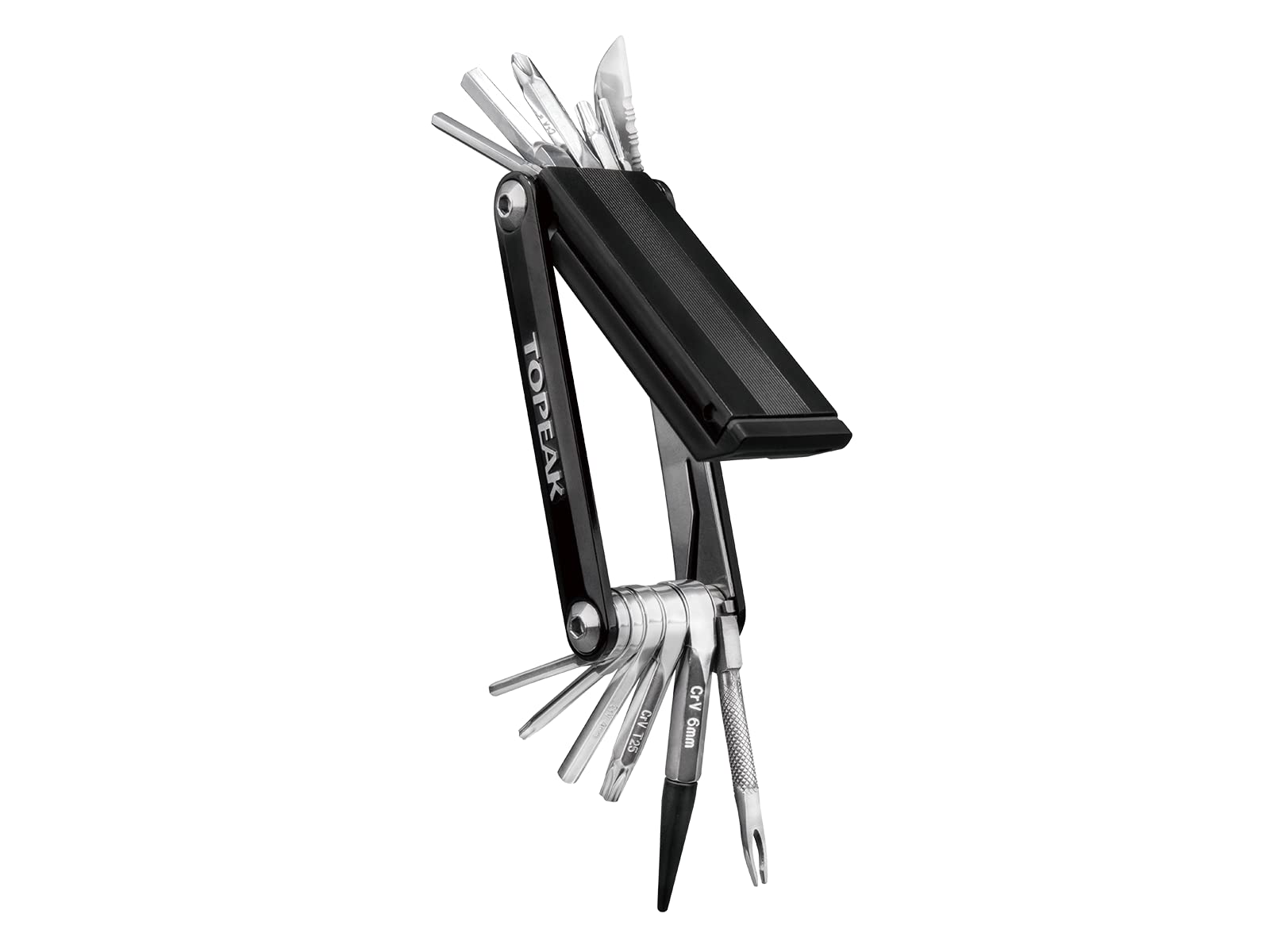 Topeak Tubi 18 Multitool, Schwarz, Einheitsgröße | Fahrrad-Multifunktionswerkzeuge