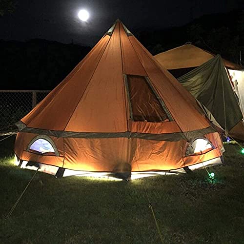 Carpa Yurt impermeable para 5-8 personas 4M miniatura 6