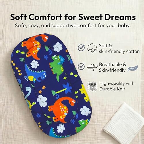 Image of StarAndDaisy Baby Mosquito net for Baby 0-12 Months with Mattress & Head Pillow for Infants, Toddlers Safe Baby, Breathable mesh-Mosquito Net for Baby's Peaceful Sleep.