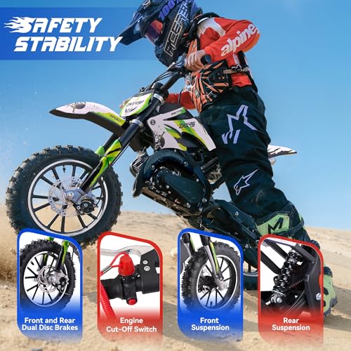 ZEAIMX 50cc 2-Stroke Dirt Bike