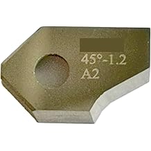 Solid Carbide Valve Seat Cutter 45 3-Angle Universal Reamer - One-Pass Forming Blade for Tungsten Carbide Inserts1.2mm