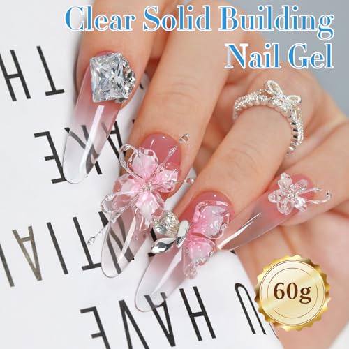 Gel Esculpidor 3D Clear para Uñas 60g miniatura 2