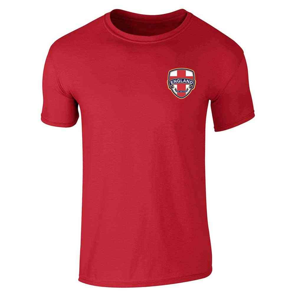 Pop Threads England Football Hope Glory Soccer National Team Graphic Tee T-Shirt for Men