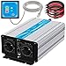 CARRYBATT Convertisseur Pur Sinus Onduleur 3000W 24V 220V 230V 240V Transformateur avec télécommande & 2 AC Prises Francaise de Courant & 2.1A Port USB -pour Voiture,Camion,RV,Voyage