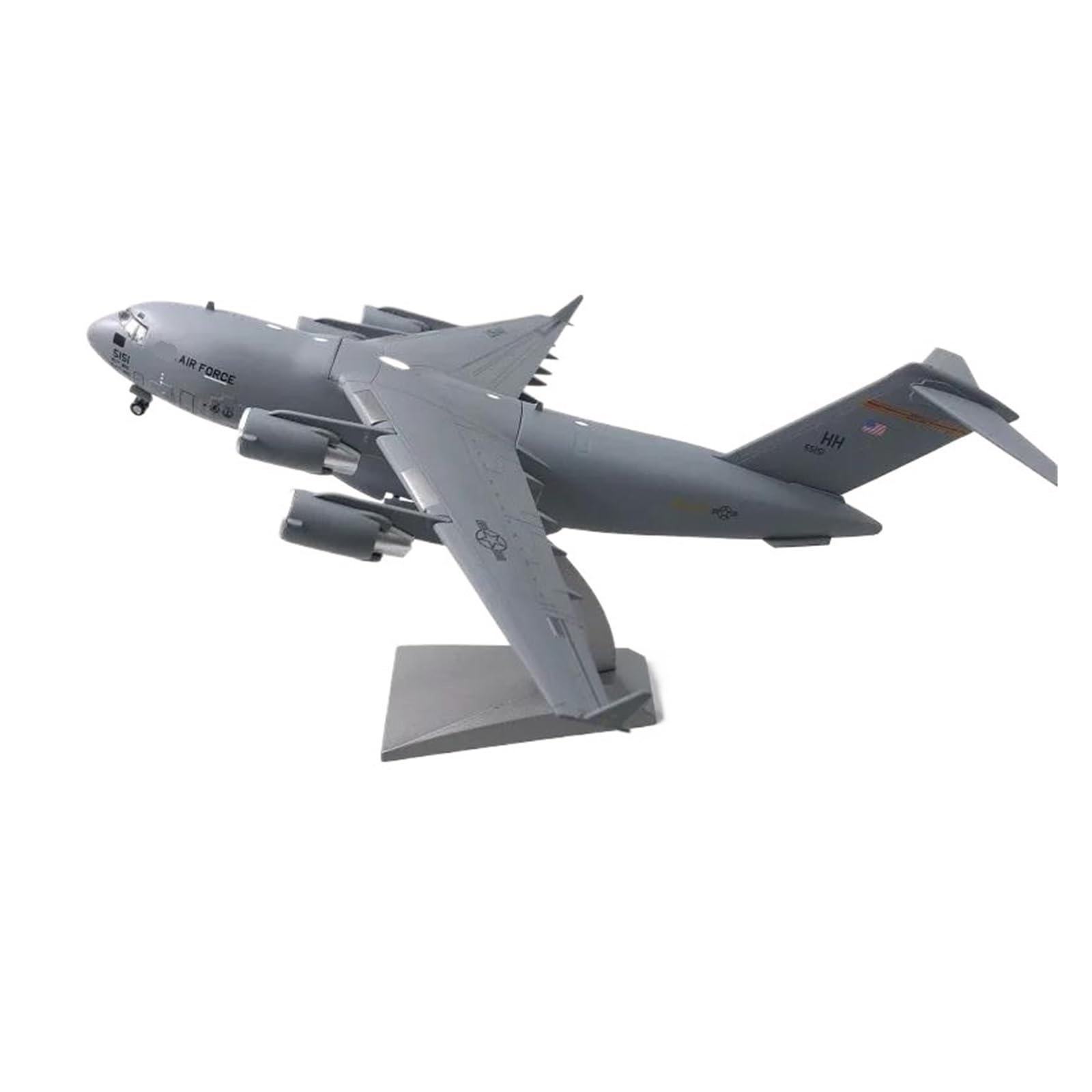Odlewane zabawki samoloty Stop 1:200 dla C-17 Model samolotu transportowego Akcesoria do samolotów Model z wyświetlaczem Stan Samolot Diecast Model do zbierania i wyświetlania