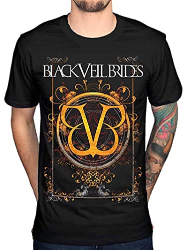Black Veil Brides Class T-Shirt BVB Rock Band Church Wild Ones Skull Black L