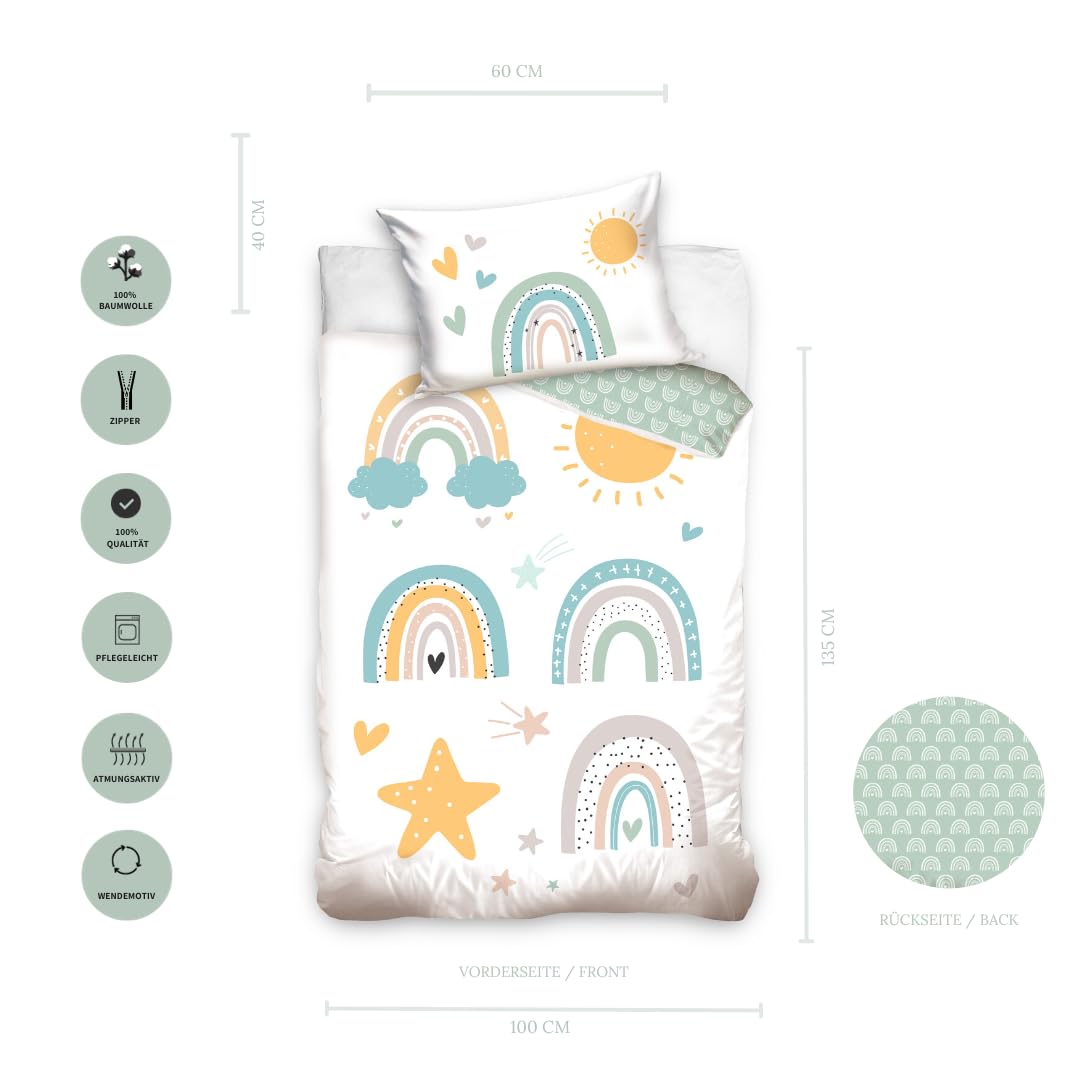 Kinder Bettwäsche 100x135 cm/40x60 cm (Gebraucht) in Sarnen für CHF 8