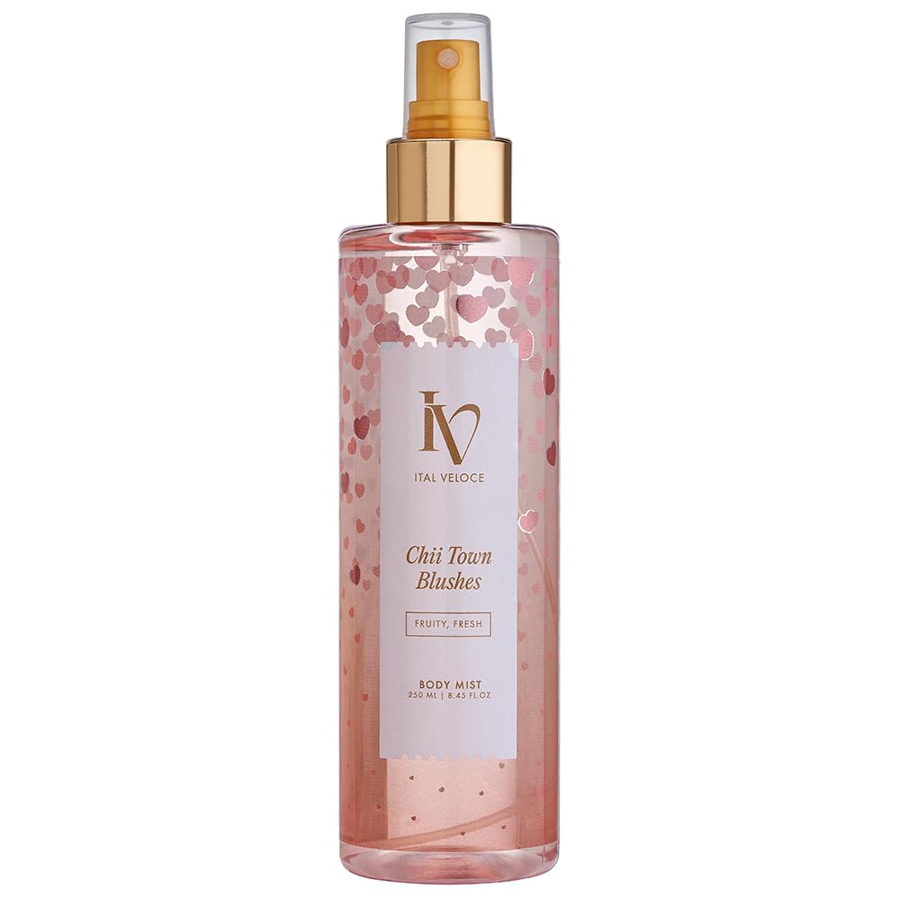 Ital Veloce Chii Town Blushes Fine Fragrance Apple Body Mist For Women/Girls, 210 Ml-picture-48
