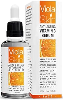 Vitamin C Serum For Face with Hyaluronic Acid Serum - Anti Ageing & Anti Wrinkle Serum - Customers Call It A Face Lift without the needles! This Vitamin C Serum Will Plump, Hydrate & Brighten. Skin Care to Over 500,000+ Happy Face Serum