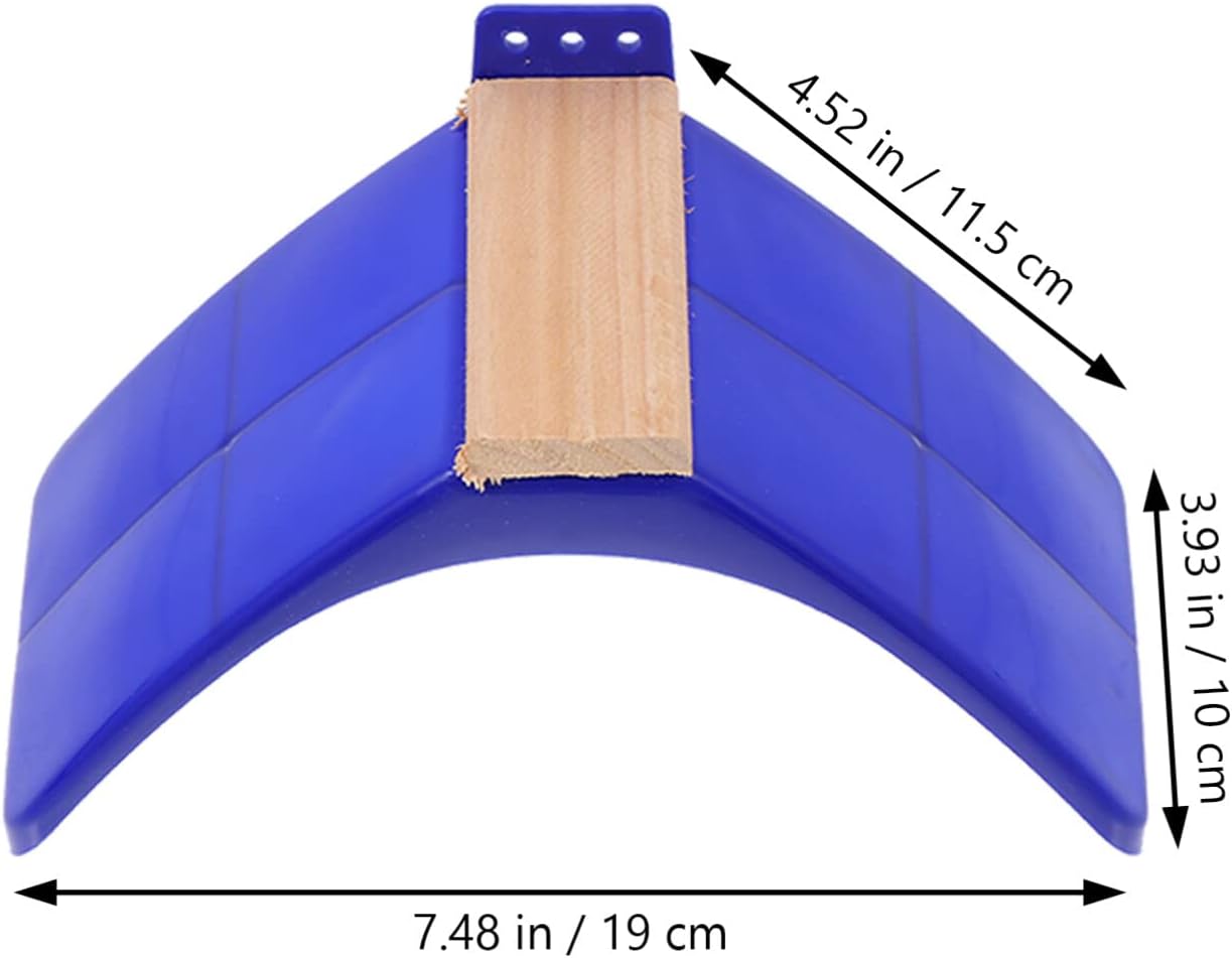 iplusmile 12pcs Creative Pigeon Perch Stand for Parrots and Plastic Pet Rack Design Comfortable Resting Space for Birds