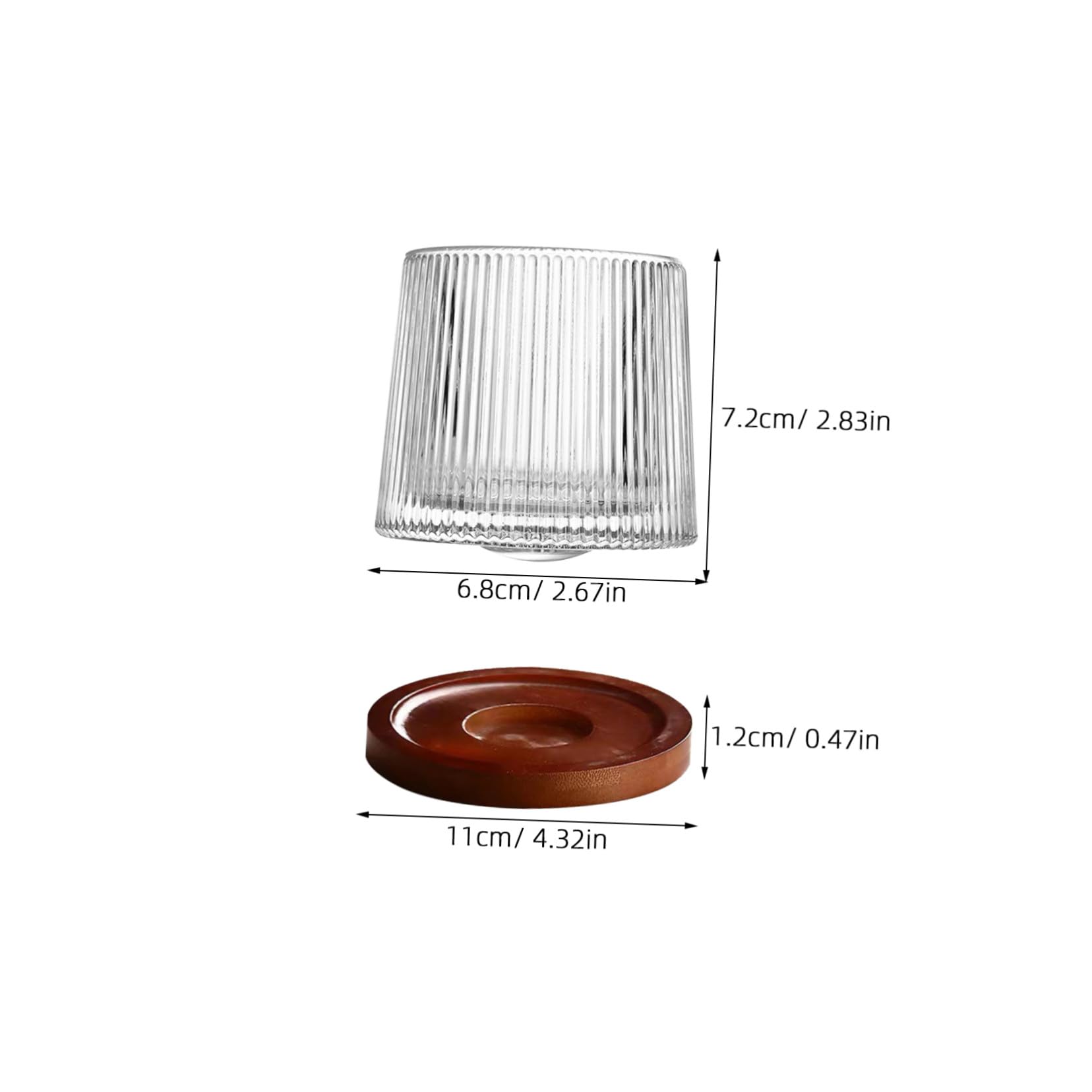 Cabilock 2 Juegos vidrio giratorio vasos de whisky de cristal vaso de cristal anteojos vasos de vidrio vasos tazas copas de cóctel únicas diamante barra de vidrio colocar