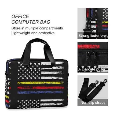 Funda portátil con asa y correa para laptop 15.6 pulgadas miniatura 6