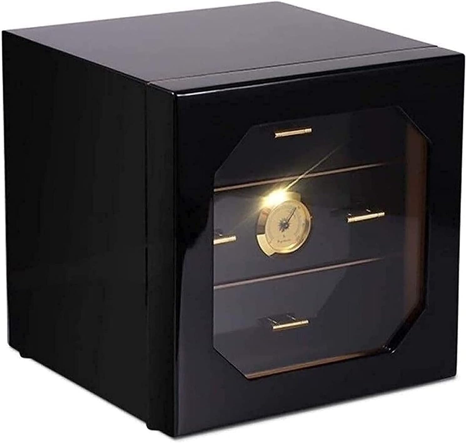 TFJS Cigar Humidor Cigar Humidor with Hygrometer