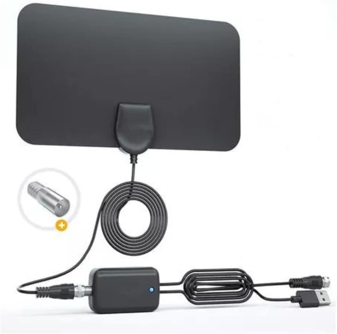 Antena interna Tv digital amplificada Smart TV canais abertos locais ...