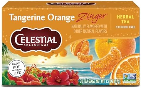 Celestial Seasonings Tea Herb Tang Orng Zing
