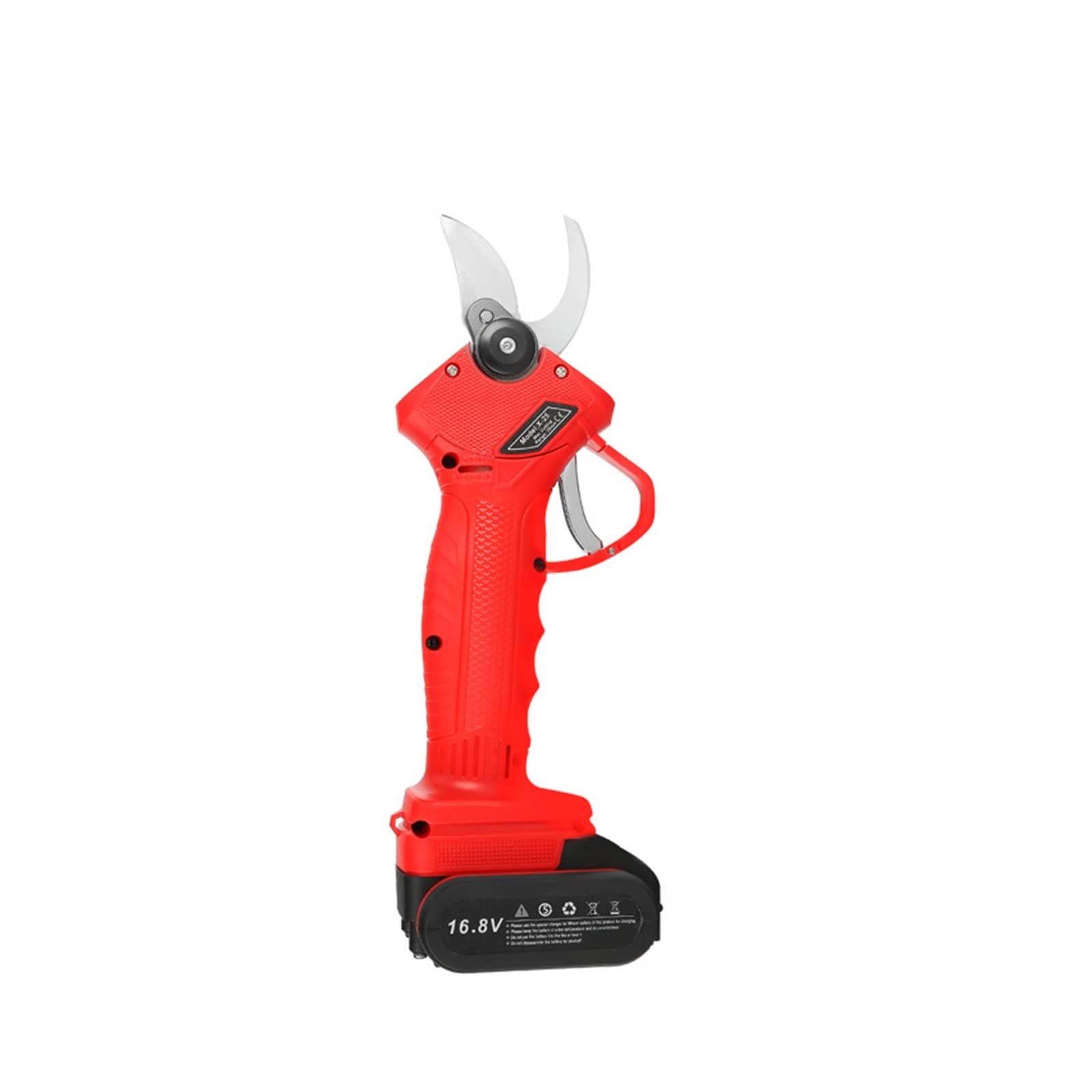 Sekatory Elektryczne X25 16.8V akumulatorowy sekator litowo-jonowy nożyce do przycinania wydajne drzewo owocowe Bonsai elektryczne gałęzie drzew Cutter Landscaping