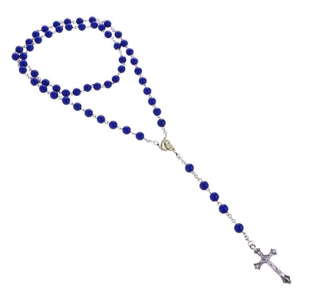 CResha Rosary Blessed Jesus Cross Crucifix Prayer Bead Pendant Christian Jewelry for Men | Women | Boys | Girls (B07YLHJC2R) Amazon Price History, Amazon Price Tracker