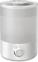 2025 New Release & UV Light Disinfectant Humidifier, Large Capacity, 1.2 gal (3.5 L), Tabletop, Aroma Compatible, Stylish, Ultrasonic Humidifier, 54 Hour Operation, Bright, Stepless Mist Adjustment