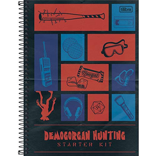 Caderno Universitário 10x1 160 fls C.D. Tilibra - Stranger Things 2