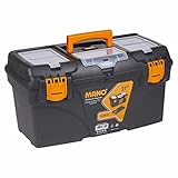 URBNLIVING Large Plastic 21" Tool Box Organiser