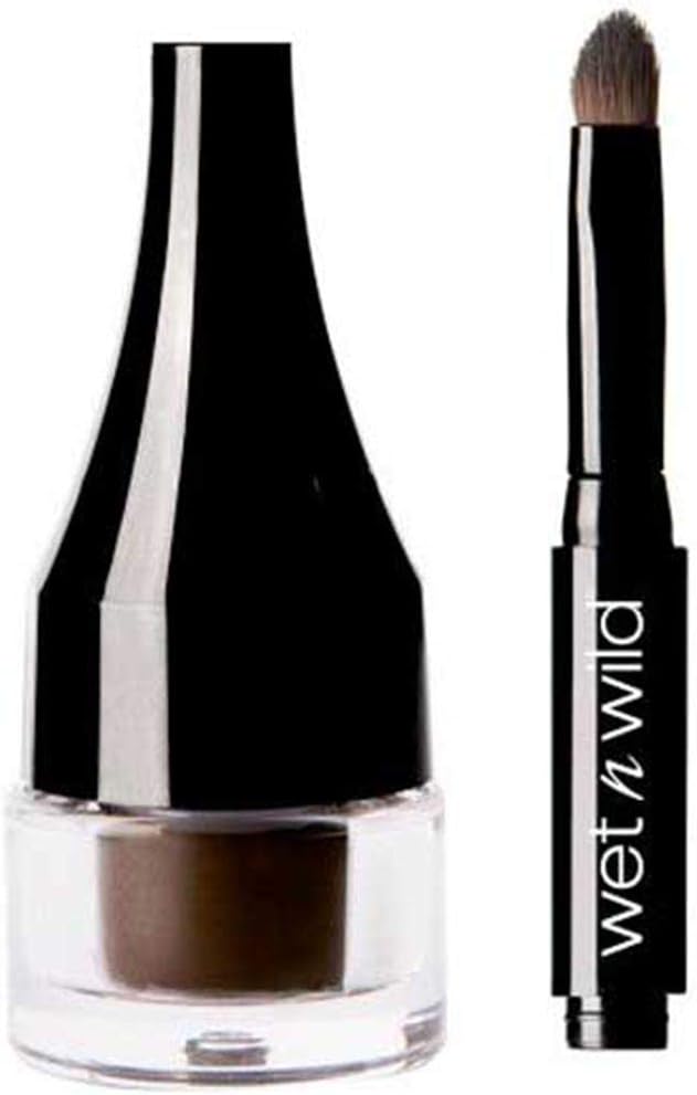 Wet n Wild - Eye Brow Pomade - Gel para Cejas con Aplicador - Fórmula de Gel-Crema de Larga Duración - Textura Cremosa para un Aspecto Natural - Cejas Perfectas - Vegan - Brunette - 1 Unidad