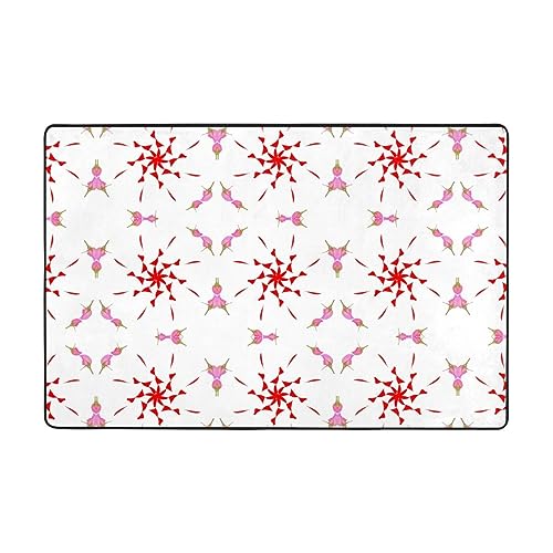 Tapis de sol flanelle absorbant grand format 182x121 cm doux durable - 2