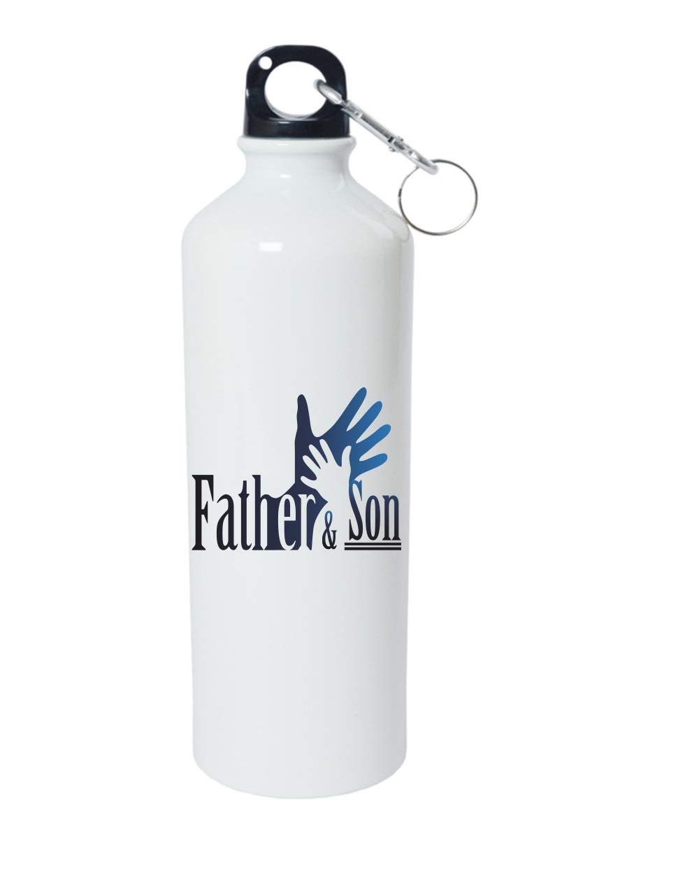 Crazy Sutra Classic Printed Quote Water Bottle/Sipper - 600Ml (Father&Son_Sh)-picture-36