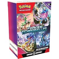 Pokémon JCC – Présentoir 18 Boosters Écarlate Et Violet – Rivalités Destinées – Cartes à Collectionner