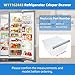 UPGRADED W11162443 Refrigerator Crisper Drawer Compatible with Whirlpool Crisper Drawer W11046494 Maytag Crisper Drawer Replacement WRS315SDHZ WRS321SDHZ WRS325SDHZ WRS315SDHM MSS25N4MKZ Upper Drawer