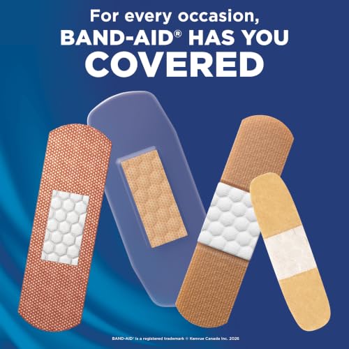 Image of BAND-AID Brand Tough Strips Adhesive Bandages, All One Size, 20 Count