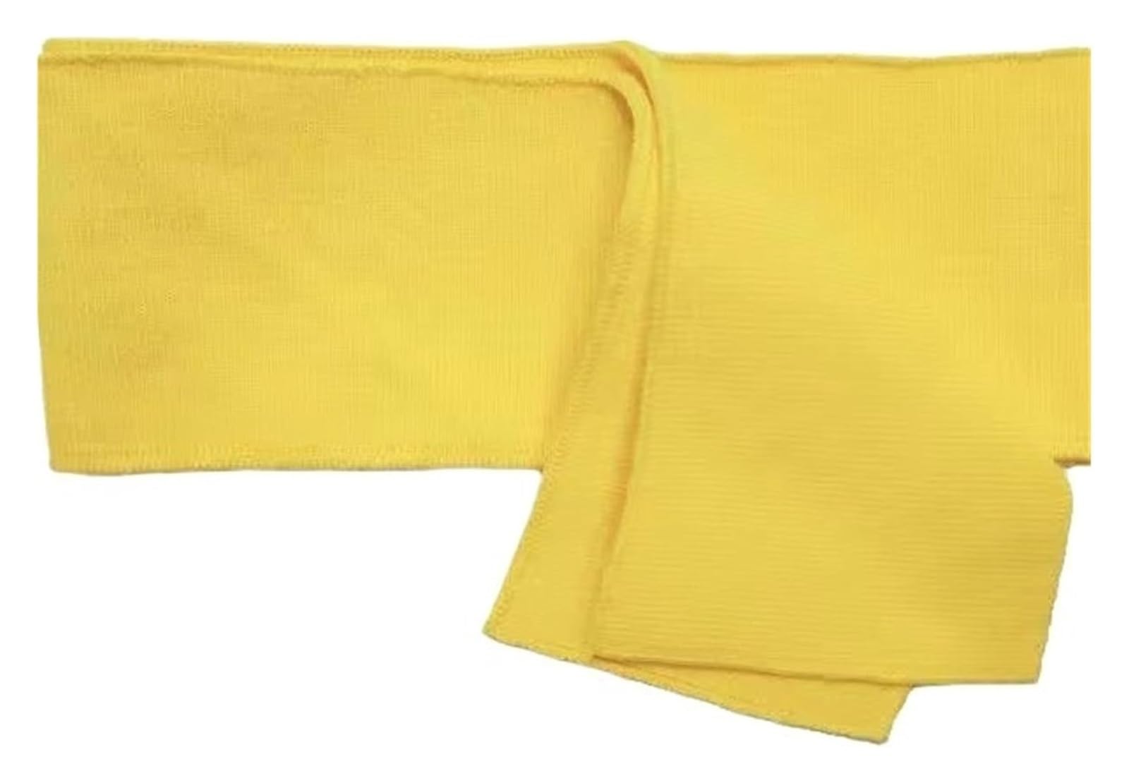 Rib Knit Cuff, Elastic Ribbed Cuffs Neckline Multicolor 86x6cm Pure Cotton Knit Fabric(Yellow)