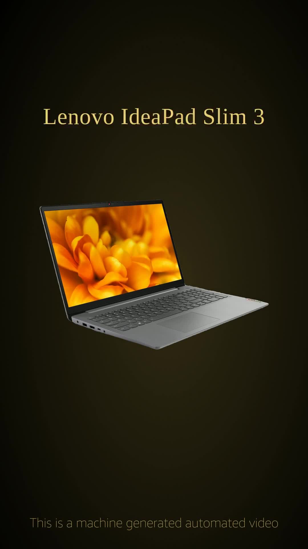 Lenovo IdeaPad Slim 3 11th Gen Intel Core i3 15.6