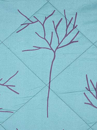 Image of Swayam Double Size AC Comforter | 254 cm X 228 cm | Blue, 150 GSM | Comes with Health Layer : Prevents oozing Out of Fibre