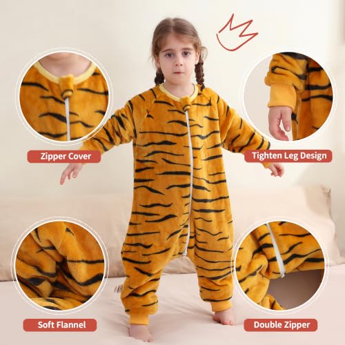 Image of MICHLEY Baby Sleeping Bag Sack Flannel Wearable Blankets Pajamas 1-6Years