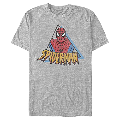 Marvel Men's Universe Spiderman Triangle T-Shirt