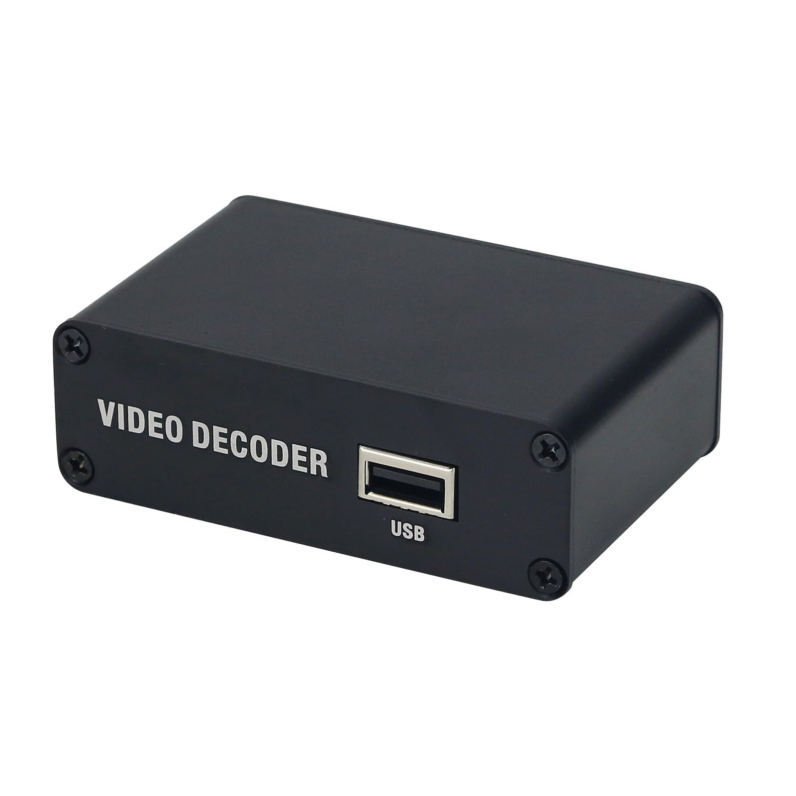 H.265 H.264 Netzwerk Video Decoder HDMI 1080P Streaming Decoder unterstützt RTMP RTSP HTTP UDP HLS LAN Video Decoder mit USB Media Playback für Digital Signage