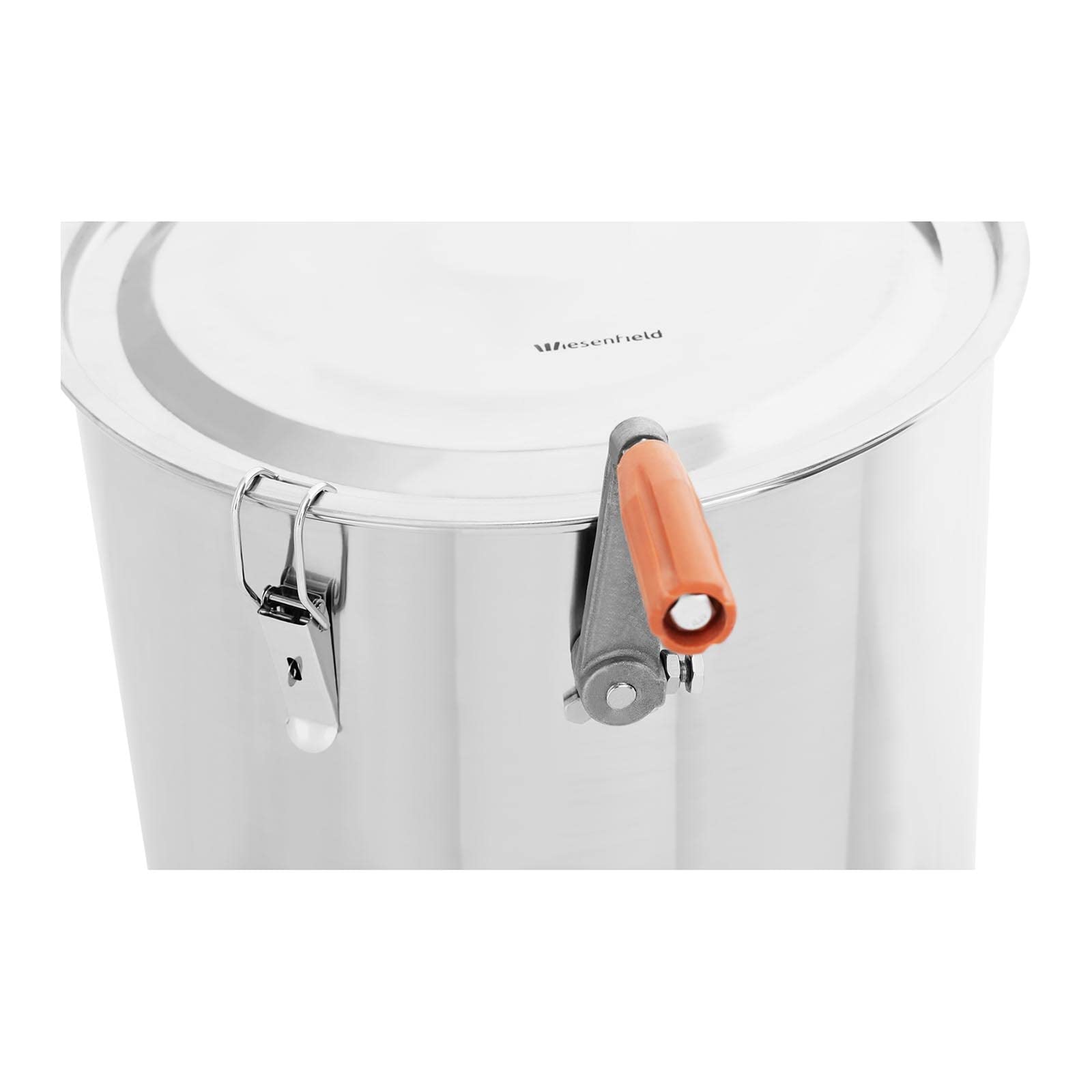 Smielatore Manuale Tangenziale Estrattore Per Miele Inox Professionale WIHE-02201 (2 Favi, Acciaio Inox, Plastica, Tangenziale)