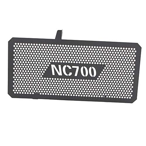 Three T Motorcycle Radiator Guard Grille Grill Cover Protective Grill Washable Fit for Honda NC700 NC700X NC700S 2012-2018, black