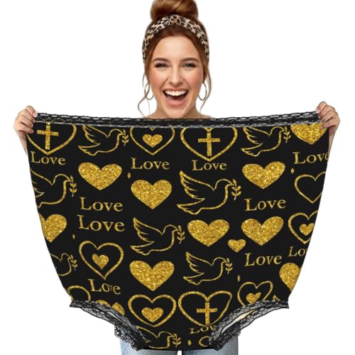 Granny culotte surdimensionnée noire pour briser l'ennui des soirées avec humour