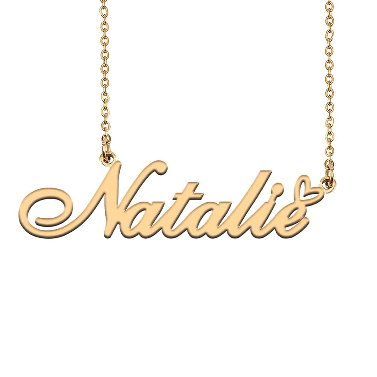 HUAN XUN Custom Name Necklace for Women Stainless Steel Customized Jewelry 18k Gold Plated Nameplate Heart Pendant,Adjustable Delicate Chain,Personalized Gifts for Mother Day Christmas Birthday