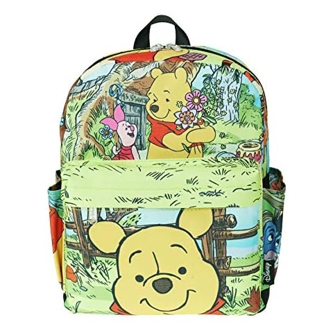 KBNL Winnie the Pooh 12inch Deluxe Oversize Print Daypack A21324 Medium Cover