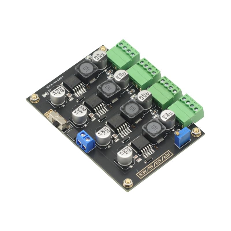 LM2596 Multi Channel Switching Power Supply 3.3V/5V/12V/ADJ Adjustable Voltage Output Power Supply Module2