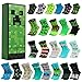 Minecraft Socken Adventskalender 2024 mit 24 Crew Socks - Geschenke für Kinder MI 4 günstig Kaufen-Minecraft Socken Adventskalender 2024 mit 24 Crew Socks - Geschenke für Kinder