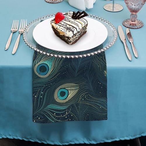 Servilletas de Tela Reutilizables con Estampado Floral miniatura 4