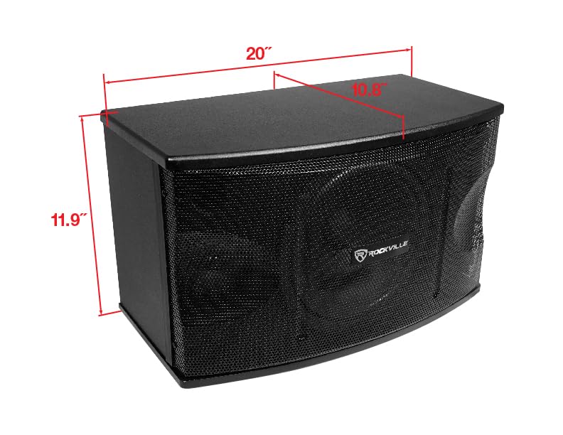 (2) Rockville KPS10 10