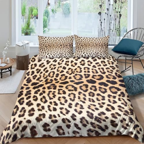Housse de couette ultra douce motif branches feuillues - 4