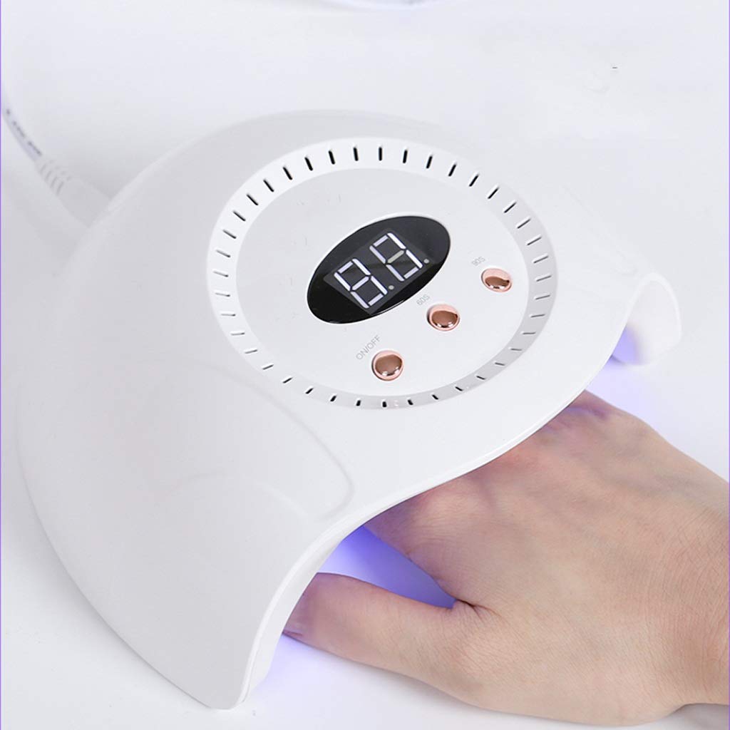 FAXIOAWA Mini Lampada per Unghie, Lampada per Unghie 36W Asciuga Unghie, Timer, Strumenti Professionali per Nail Art Asciuga Unghie per lucidatura Gel